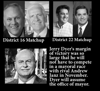 Kevin Cookingham will face Jim Costa, Devin Nunes will face Phil Arballo and Jerry Dyer will be Fresno;s next mayor.