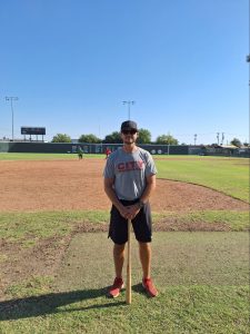 Fresno City College Baseball Coach, Mitch Karraker at Fresno City College Baseball Field on Aug. 28, 2024.