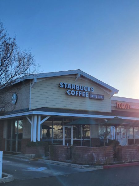 The outside of Starbucks on North Willow Avenue on Wednesday, Feb, 5, 2025. 