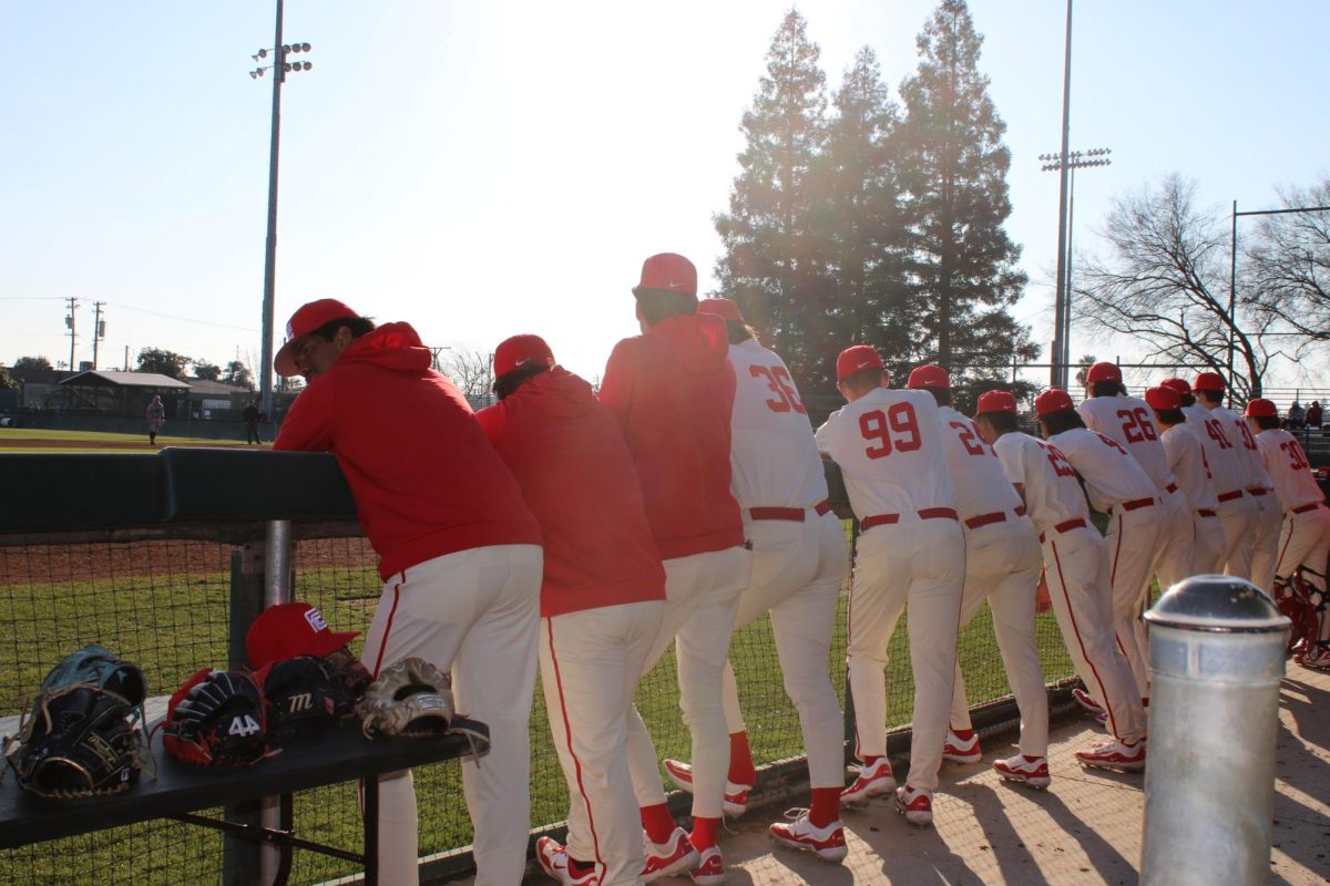 The Rams gathered around the field before the start of the season on Jan. 29.